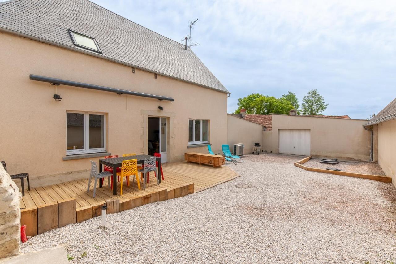 Gite Du Tilleul - Maison Climatisee Pour 8 Voyageurs Houesville Zewnętrze zdjęcie